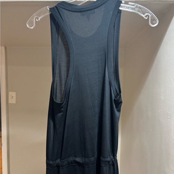 rag & bone Black Rower Belted Midi Dress Size Small - Picture 8 of 9